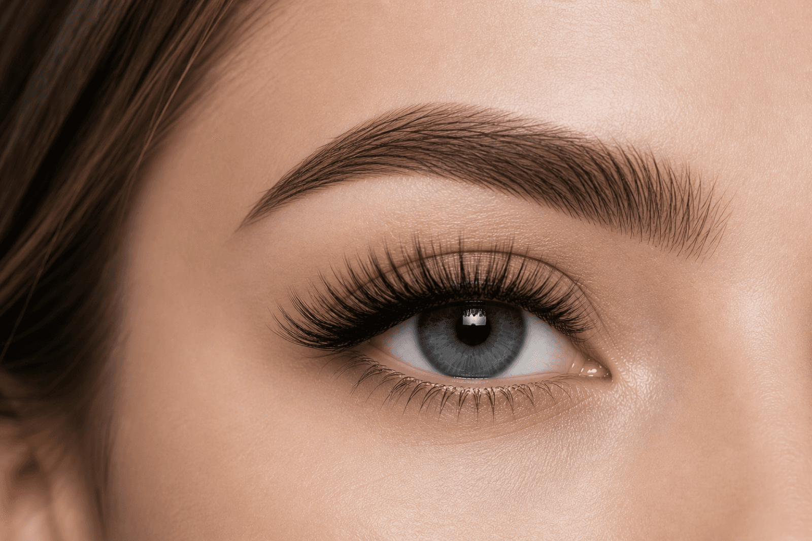 Real Mink lash extensions at Yee Eyelashes Manhasset NY